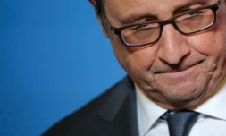 François Hollande au ministère des Affaires étrangère à Paris le 7 novembre 2016
