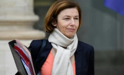 La ministre française des armées Florence Parly à Paris, le 24 octobre 2018