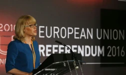 La présidente de la commission électorale Jenny Watson le 24 juin 2016 à Manchester