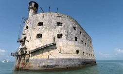 Le Fort Boyard, symbole touristique de la Charente-Maritime, le 3 mai 2017