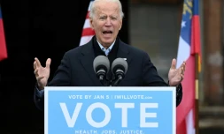 Joe Biden s'exprime à Atlanta le 15 décembre 2020