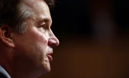 Brett Kavanaugh, candidat de Donald Trump à la Cour suprême, lors de son audition devant la commission judiciaire du Sénat américain, le 4 septembre 2018 