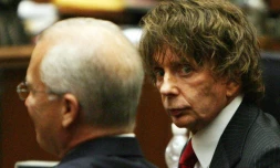 Phil Spector lors de son procès à Los Angeles, en 2007