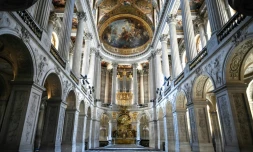 La chappelle royale du chateau de Versailles rénovée le 6 avril 2021