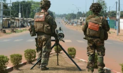 Des soldats français le 30 janvier 2014 à Bangui en Centrafrique