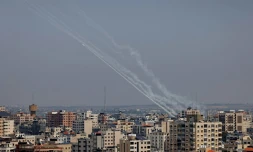 Tirs de roquettes sur Israël depuis Gaza, le 10 mai 2023