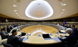 Négociations sur le Brexit au siÚge de l'Union européenne à Bruxelles, le 29 juin 2020