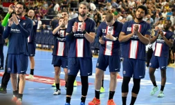 Les joueurs du PSG à Cologne le 17 juin 2023