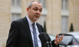 Le secrétaire général de la CFDT, Laurent Berger, le 10 décembre 2018 à l'Elysée