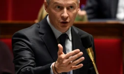 Le ministre de l'Economie, Bruno Le Maire lors d'une audition à l'Assemblée nationale le 4 octobre 2017
