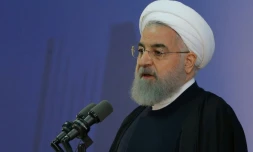 Photo du président iranien Hassan Rohani le 21 novembre 2017 fournie par la présidence
