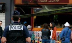 La façade du bar "Au Cuba Libre", le 6 août 2016 à Rouen