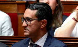 Le député LREM M'jid El Guerrab, le 5 juillet 2017 à l'Assemblée nationale à Paris