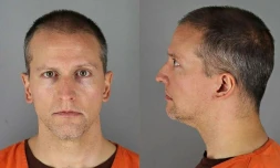 Photo de Derek Chauvin fournie le 31 mai 2020 par les autorités pénitentiaires du comté de Hennepin (Minnesota)