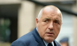Le Premier ministre bulgare conservateur Boïko Borissov, le 21 octobre 2016 à Bruxelles