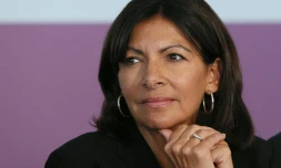 La maire de Paris Anne Hidalgo le 9 septembre 2015 à Paris