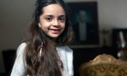 La Syrienne Bana al-Abed, 7 ans, le 22 décembre 2016 à Ankara