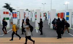 Le site de la COP21 au Bourget, le 2 décembre 2015