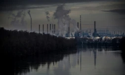 Une raffinerie Total, à Feyzin, près de Lyon, le 7 janvier 2020