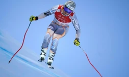 Le Norvégien Kjetil Jansrud lors du super-G de Kitzbühel, en Autriche, le 24 janvier 2020