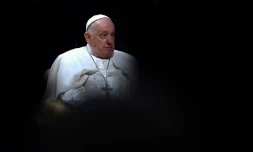Le pape François le 6 janvier 2024 au Vatican