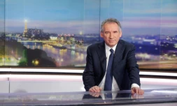 Francois Bayrou invité du journal de 20 h sur TF1 le 31 janvier 2017 à Boulogne-Billancourt