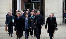 Le gouvernement d'Edouard Philippe fait sa rentrée, le 3 janvier 2018 à Paris
