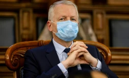 Le procureur Rémy Heitz au Palais de Justice de Paris, le 14 janvier 2021