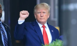 L'ancien président américain Donald Trump à New York le 10 août 2022