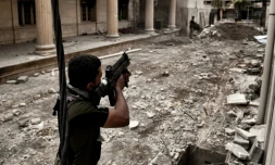 Un membre des forces irakiennes le 11 mars 2017 à Mossoul ouest