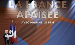 Marine Le Pen le 1er mai 2016 à Paris