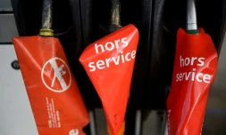 Beaucoup de stations-services étaient en rupture totale ou partielle de carburant dimanche, 2 décembre 2018