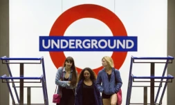 Le métro de Londres le 20 août 2016