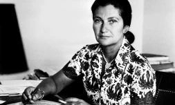 Photo non datée de l'ancienne ministre de la Santé Simone Veil