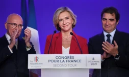 La candidate LR pour l'élection présidentielle 2022, Valérie Pécresse, le 4 décembre 2021 à Paris