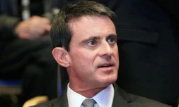 Manuel Valls le 20 octobre 2016 à Francfort