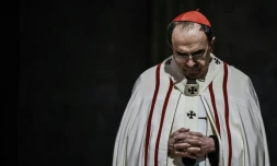 Le cardinal Philippe Barbarin conduit une messe Ă  Lyon, le 7 janvier 2018