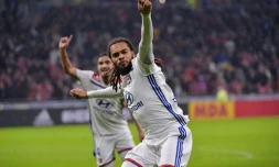 Le défenseur de Lyon Jason Denayer buteur lors de la victoire 1-0 à domicile face à Saint-Etienne en 14e journée de L1 le 23 novembre 2018