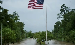 Houston inondé après le passage de l'ouragan Harvey, le 29 août 2017