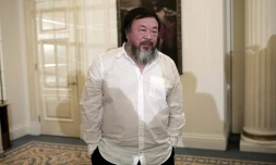 L'artiste chinois Ai Weiwei le 1er janvier 2016 à Athènes