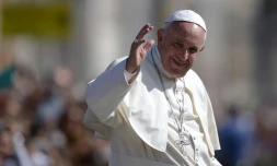 Le pape François au Vatican le 9 octobre 2016