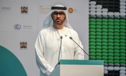 Sultan Al Jaber au sommet africain pour le climat Ă Nairobi, le 5 septembre 2023