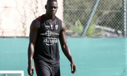 Mario Balotelli, le 1er septembre 2016 Ă Nice