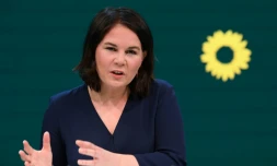 La co-présidente des Verts allemands, Annalena Baerbock, à Berin le 19 avril 2021