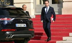 Le nouveau Premier ministre Sébasten Lecornu à la sortie de l'Assemblée nationale, le 11 septembre 2025