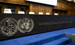 La Cour internationale de justice (CIJ), le 24 mai 2024 à La Haye