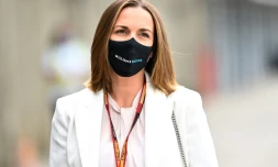Claire Williams le 16 juillet 2020 lors du Grand Prix de Hongrie, à Budapest