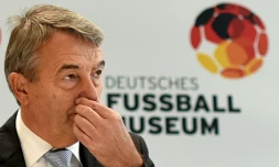 Le président de la Fédération allemande de football Wolfgang Niersbach, le 19 octobre 2015 à Dormund