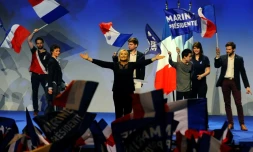 Meeting électoral de Marine Le Pen à Metz le 18 mars 2017