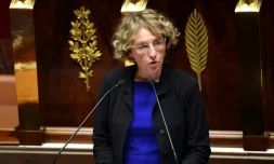 La ministre du Travail Muriel Pénicaud, le 10 juillet 2017 à l'Assemblée nationale à Paris